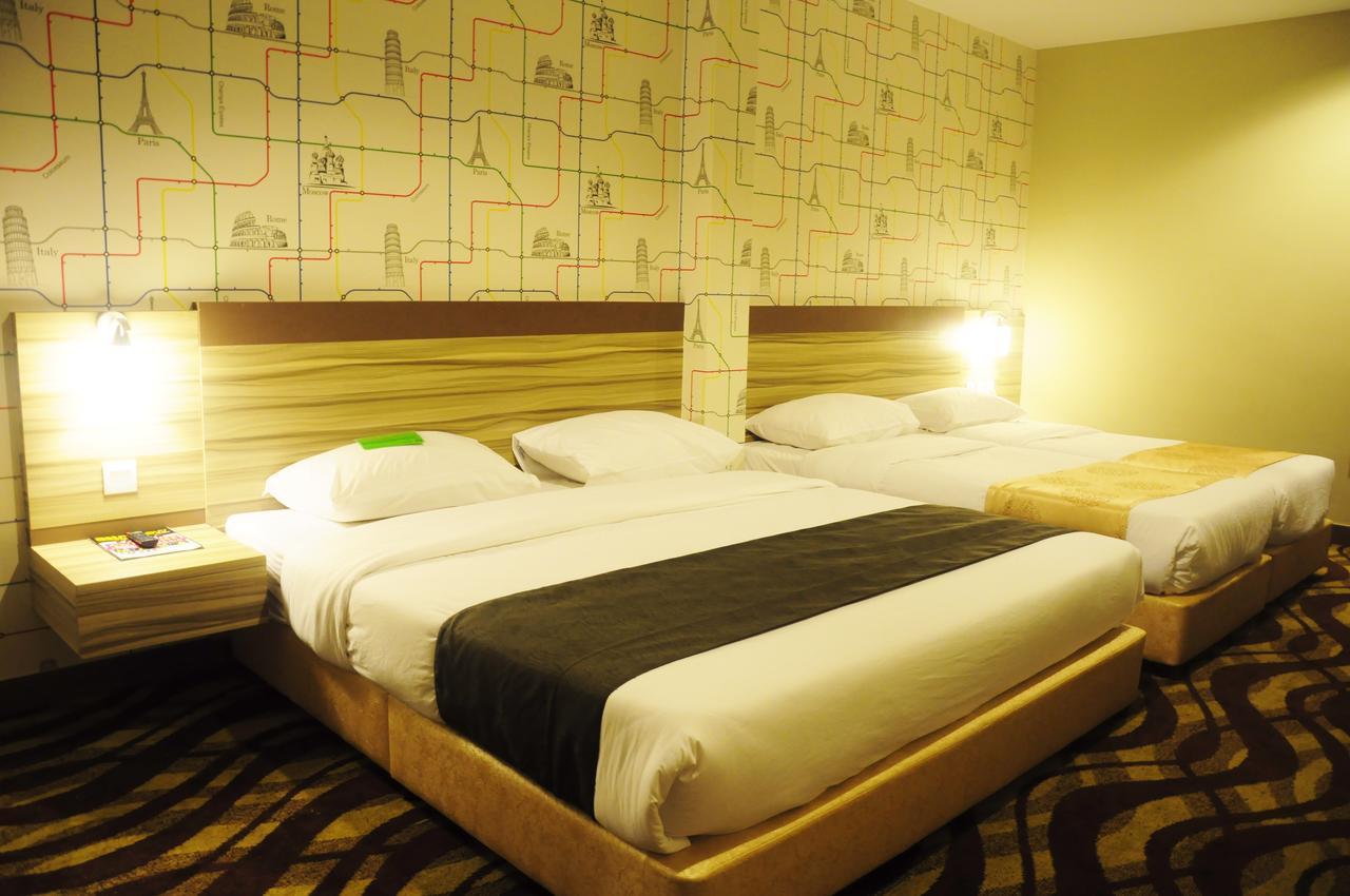 Hotel Zamburger Victory City Johor Bahru Zimmer foto